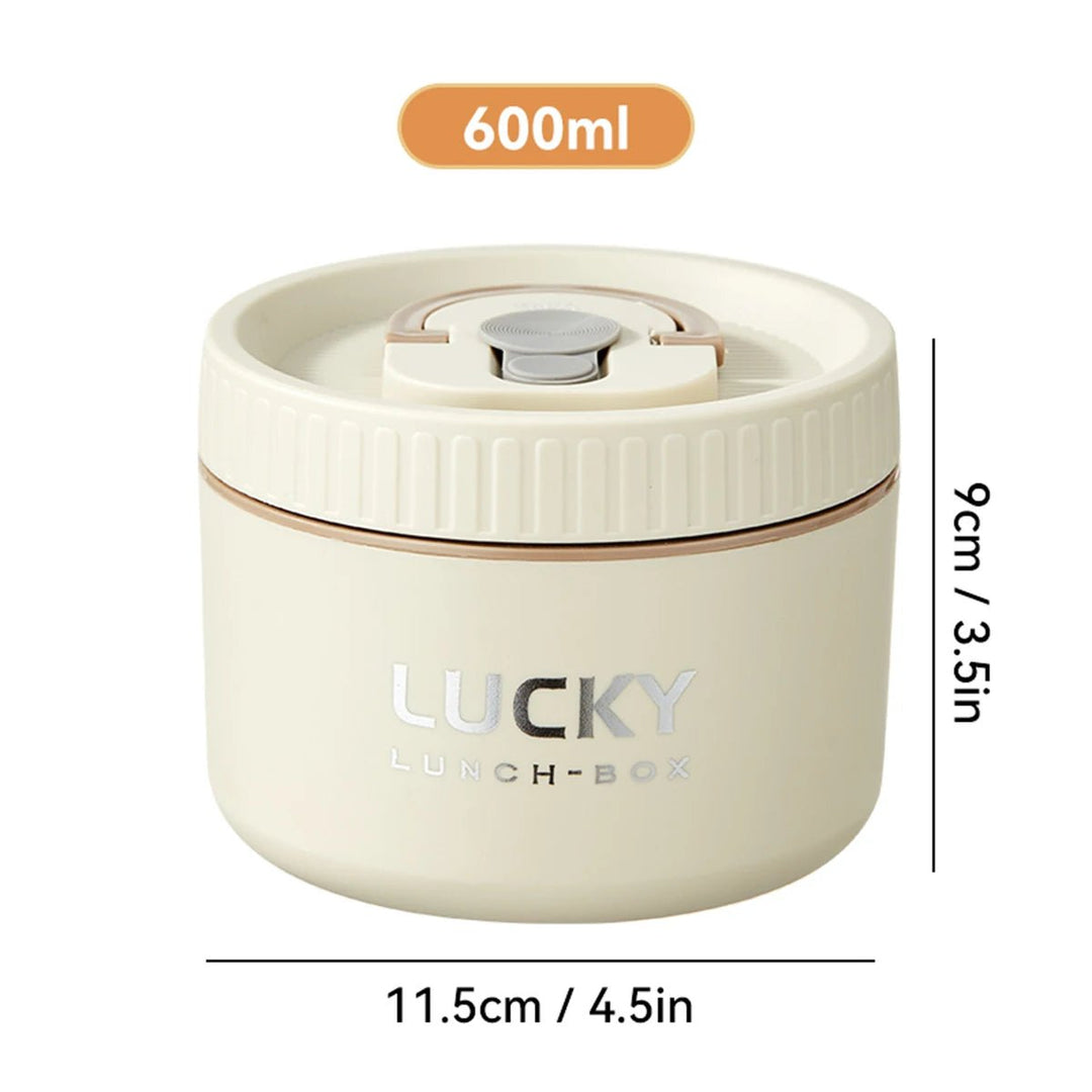 Lunch Box Isotherme Ronde en Acier Inoxydable Kalinatur