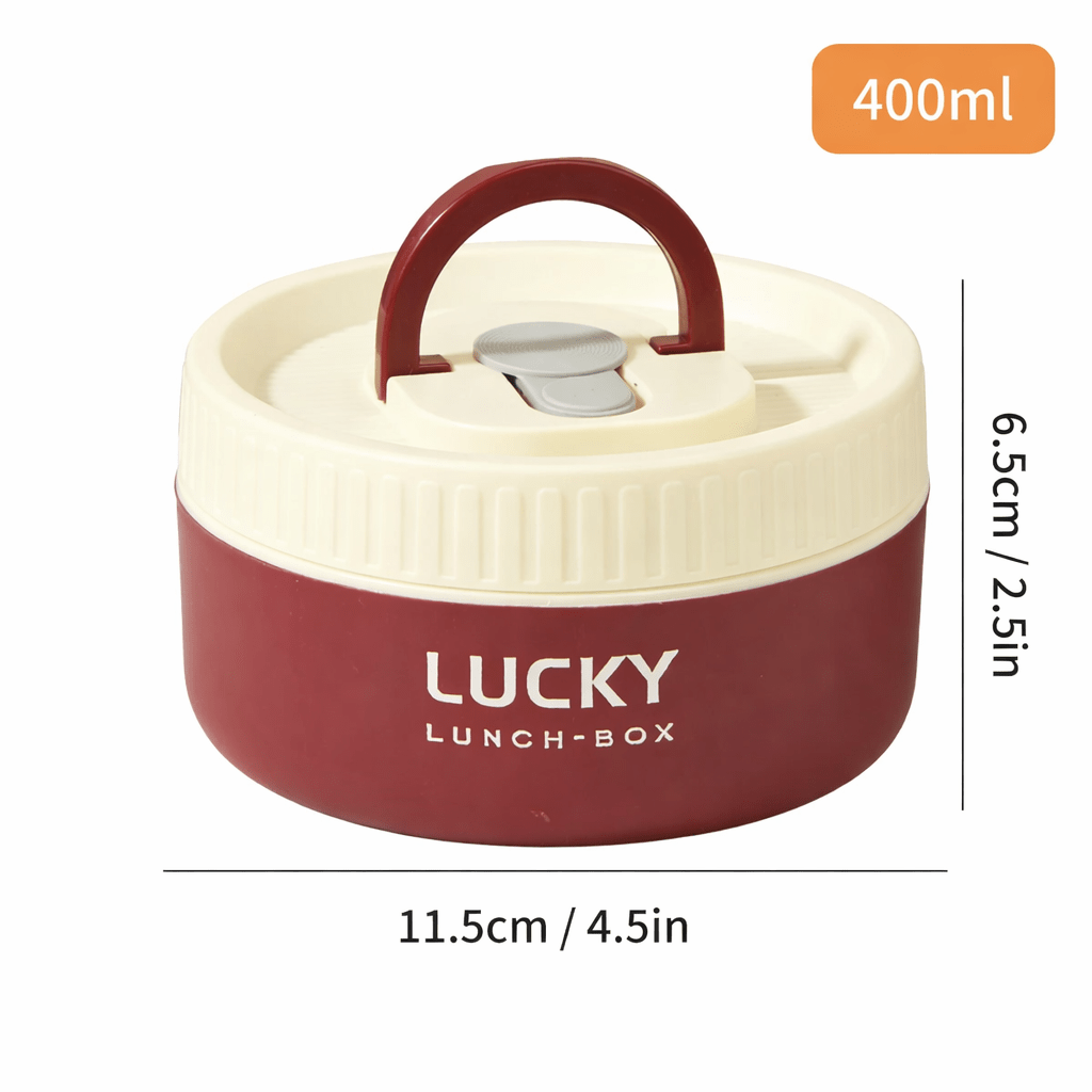 Lunch Box Isotherme Ronde en Acier Inoxydable Kalinatur