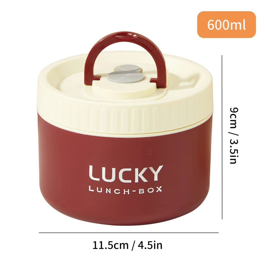 Lunch Box Isotherme Ronde en Acier Inoxydable Kalinatur