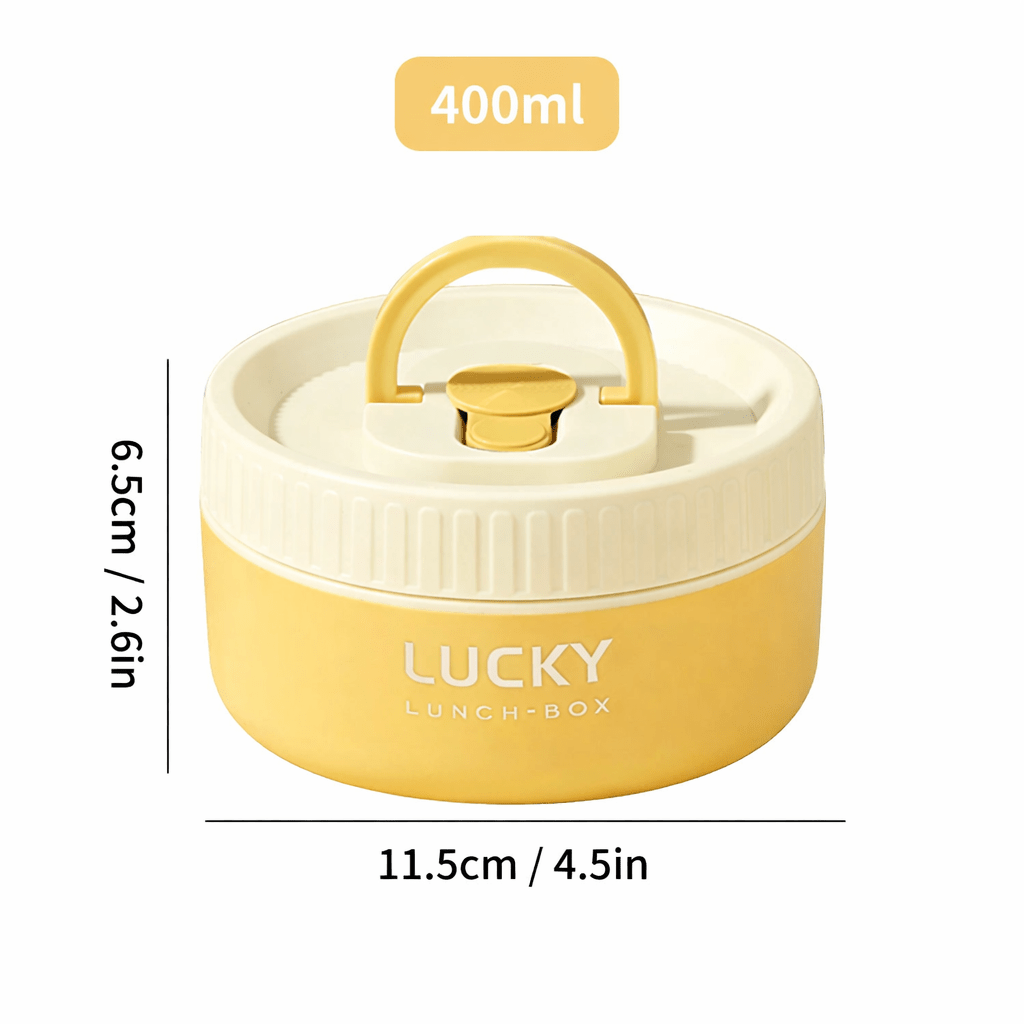 Lunch Box Isotherme Ronde en Acier Inoxydable Kalinatur
