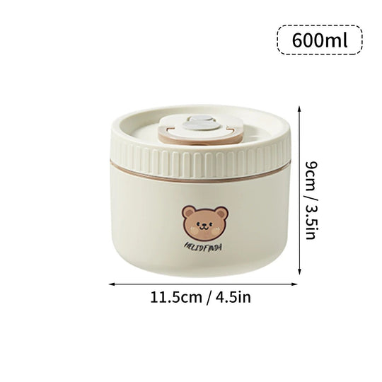 Lunch Box Thermos en Acier Inoxydable Isotherme Étanche 400 à 2000 ml Kalinatur