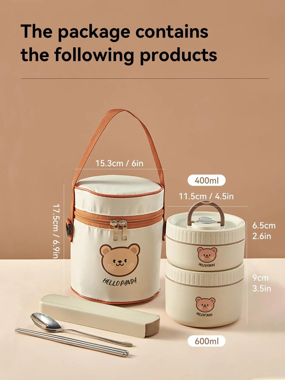 Lunch Box Thermos en Acier Inoxydable Isotherme Étanche 400 à 2000 ml Kalinatur