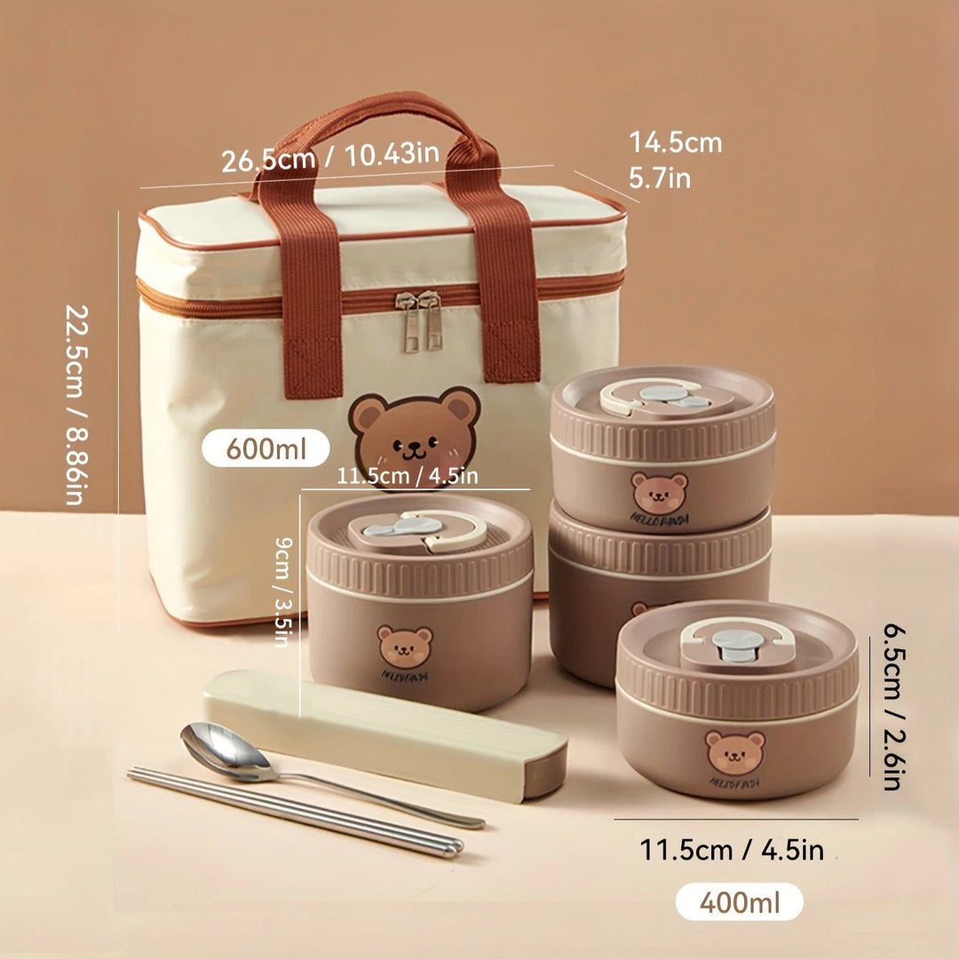 Lunch Box Thermos en Acier Inoxydable Isotherme Étanche 400 à 2000 ml Kalinatur