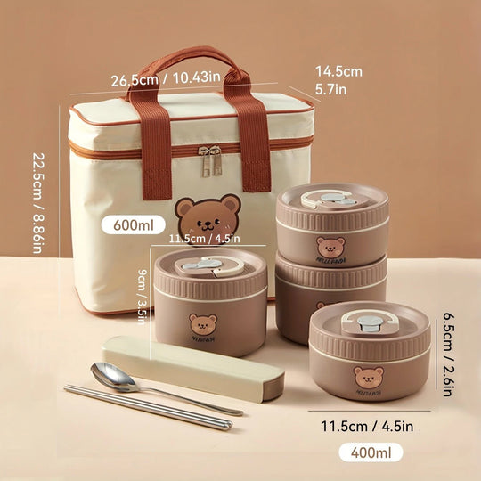 Lunch Box Thermos en Acier Inoxydable Isotherme Étanche 400 à 2000 ml Kalinatur