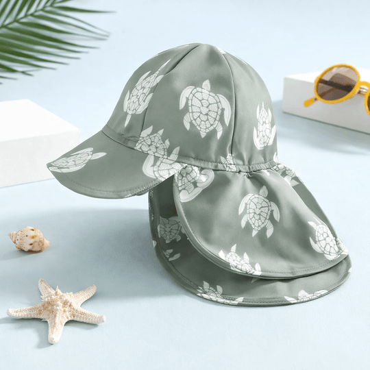 Maillot de bain bebe anti-UV manches longues avec chapeau Kalinatur