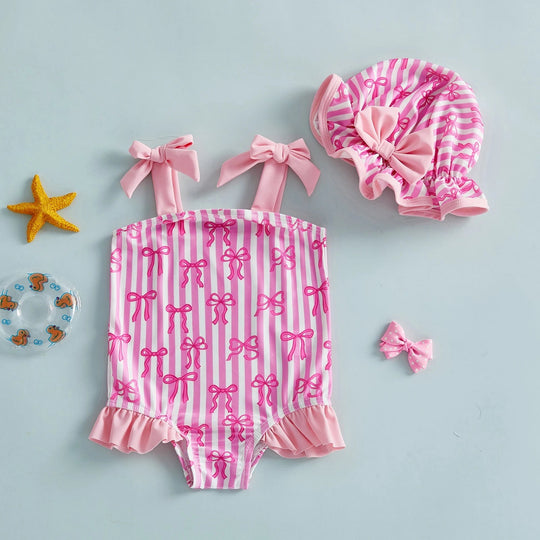 Maillot de bain bébé fille 2 pièces anti-UV Kalinatur