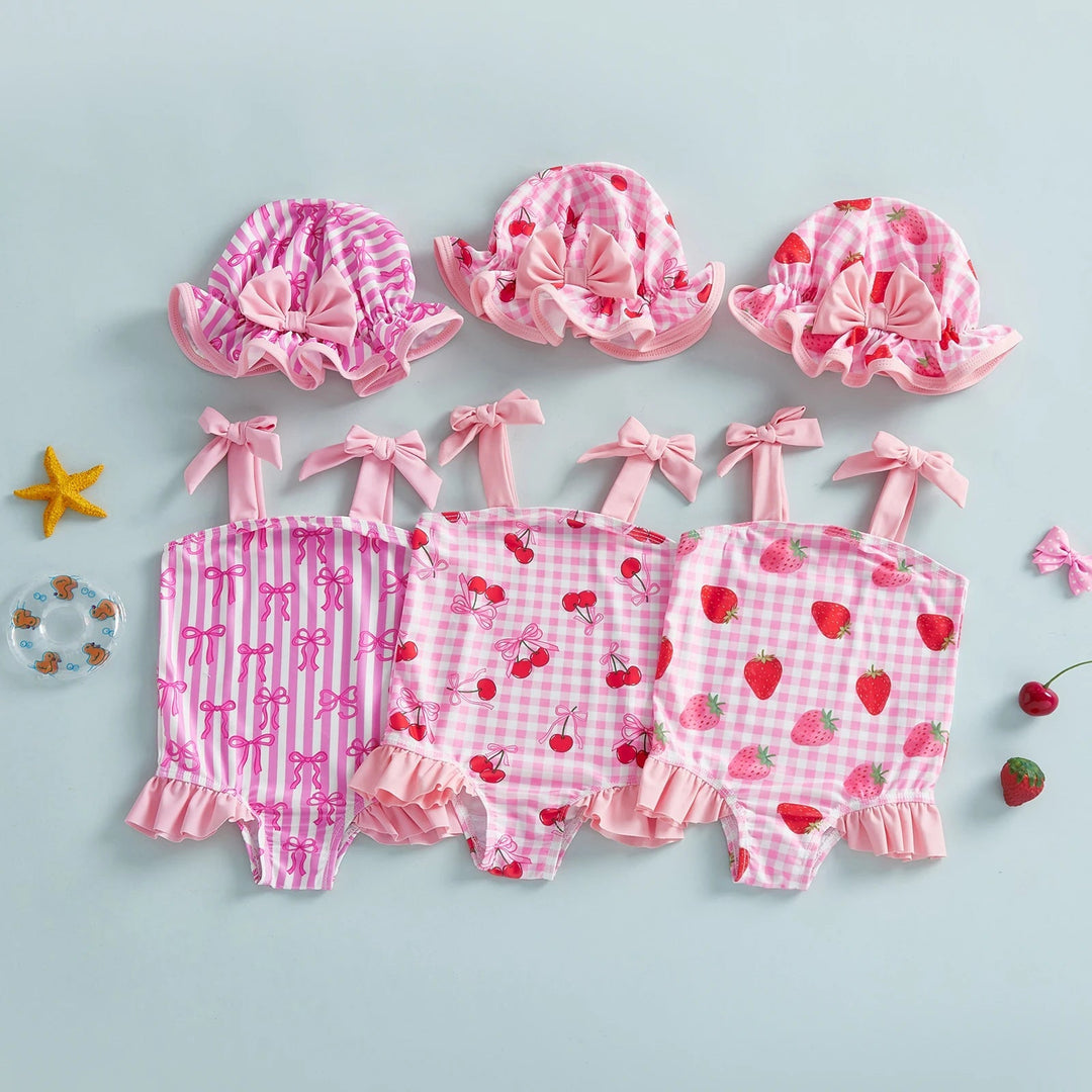 Maillot de bain bébé fille 2 pièces anti-UV Kalinatur