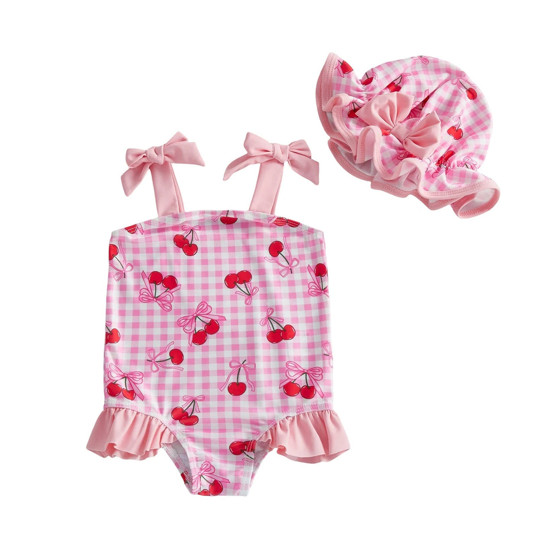Maillot de bain bébé fille 2 pièces anti-UV Kalinatur