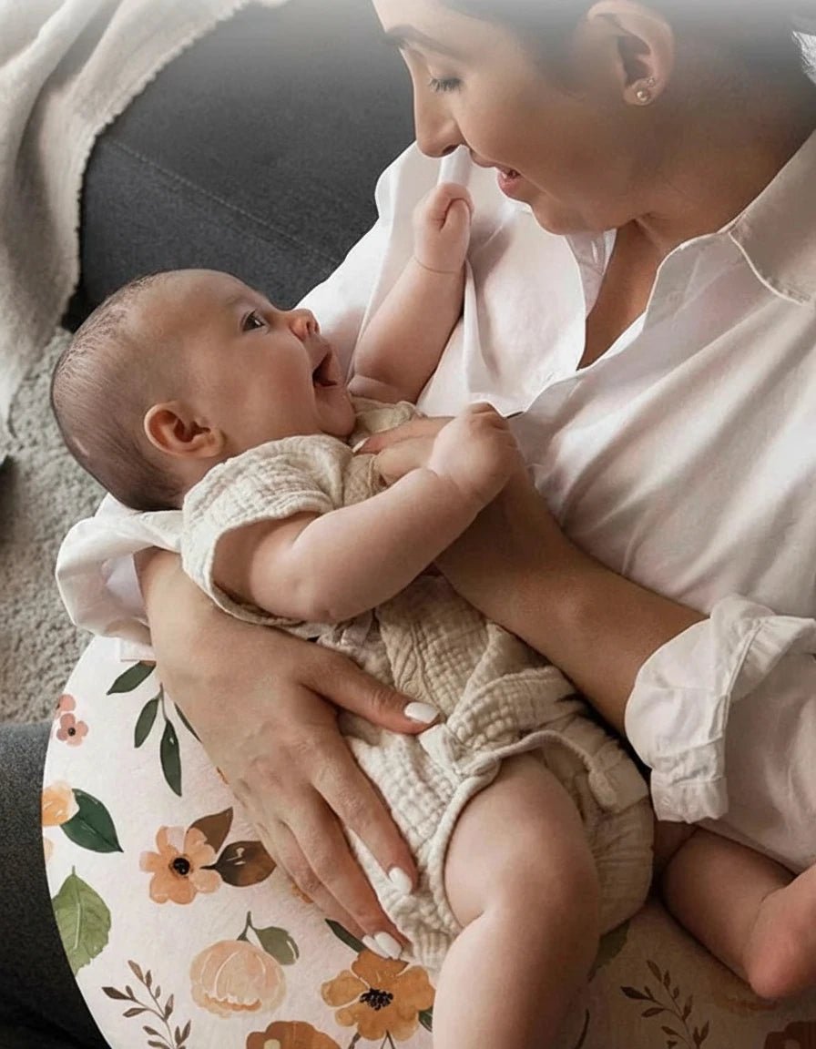 Almohada de lactancia multifuncional en algodón orgánico puro