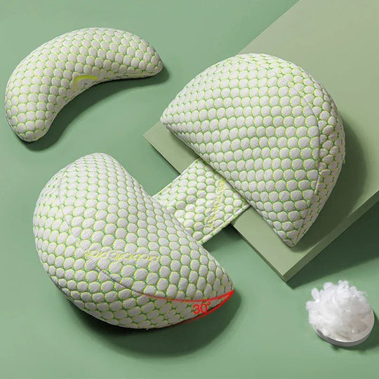 U-shaped pregnancy pillow – Soft cotton and ergonomic support for pregnant women | kalinatur