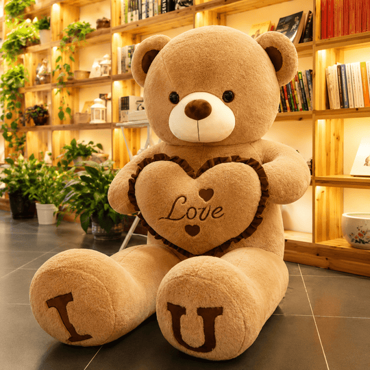 Ours en peluche 80 cm ultra doux