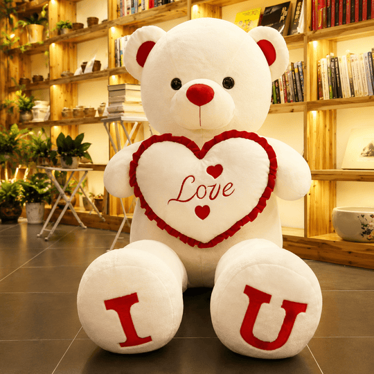 Ours en peluche 80 cm ultra doux