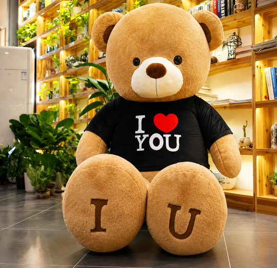 Ours en peluche 80 cm ultra doux