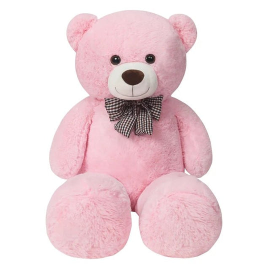 Ours géant rose 105 cm en peluche ultra-douce – Kalinatur