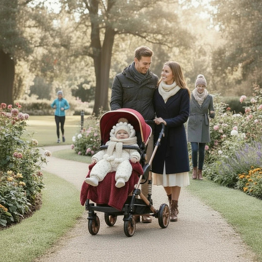 Kalinatur™ 3-in-1 Baby Stroller – Lightweight, Foldable and Comfortable from Birth