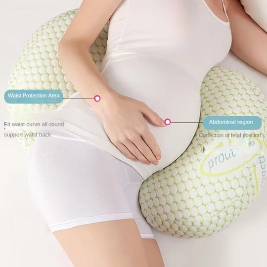 Pregnancy Pillow U-Shaped Waist Pillows Maternity Supplies Sleeping Bedding Body Pillow Cushion Nursing Pillow for Pregnant