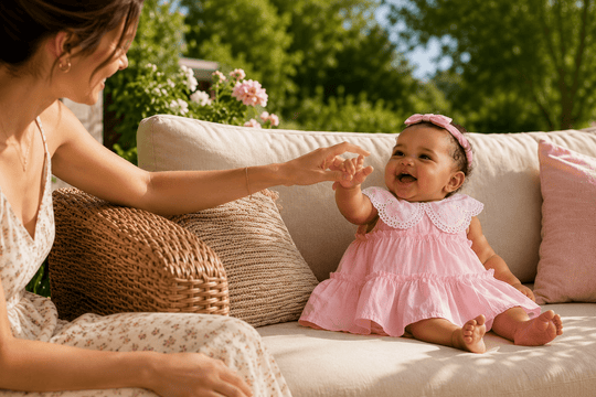 Robe bébé fille d’été élégante Kalinatur