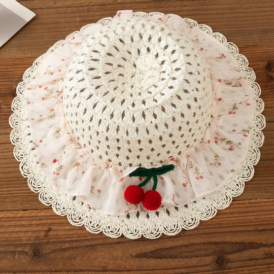 Robe Bébé Fille Été Fleurie avec Chapeau Kalinatur
