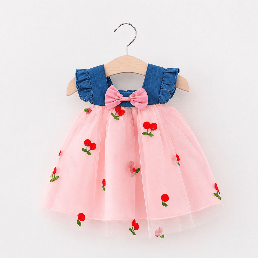 robe cerise rose
