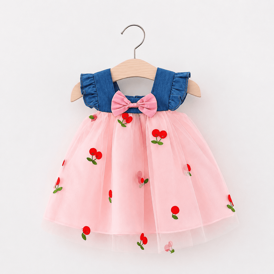 robe cerise rose