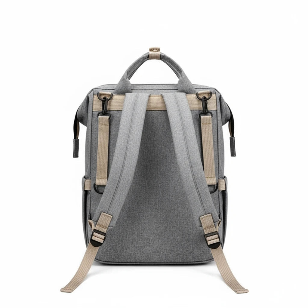 Diaper Bag with Integrated Baby Bed – Large Capacity, Insulated Pockets and Waterproof Fabric | Kalinatur™