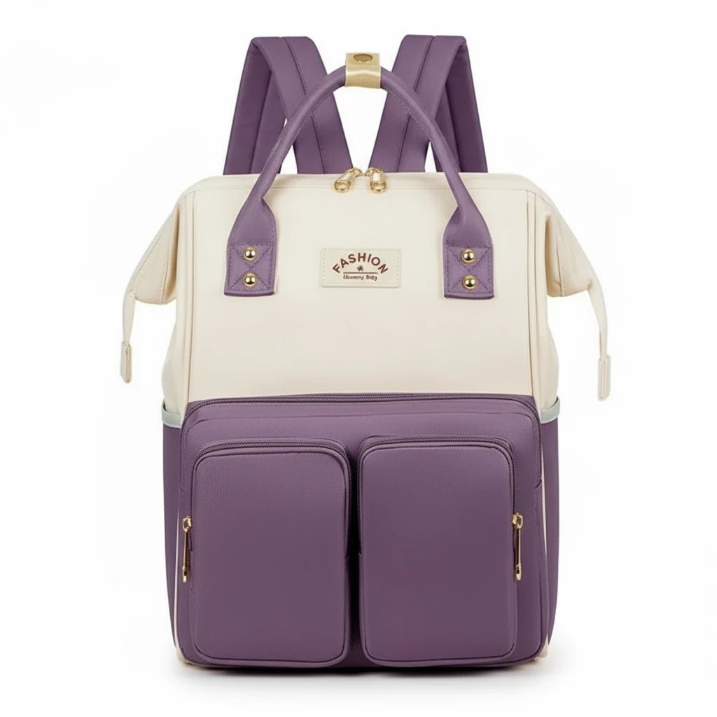 Multifunctional Baby Diaper Bag – Large Waterproof Maternity Backpack with Insulated Pockets | Kalinatur™