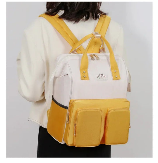 Multifunctional Baby Diaper Bag – Large Waterproof Maternity Backpack with Insulated Pockets | Kalinatur™