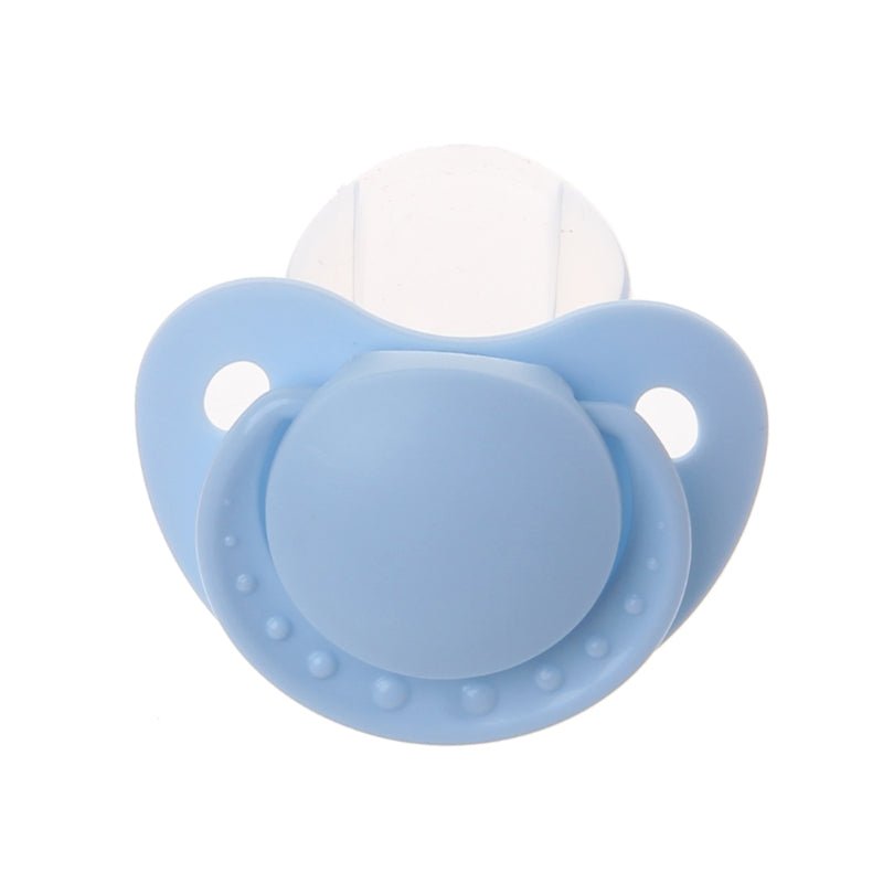 Tétine silicone bleu Kalinatur – forme anatomique, silicone alimentaire pour bébé