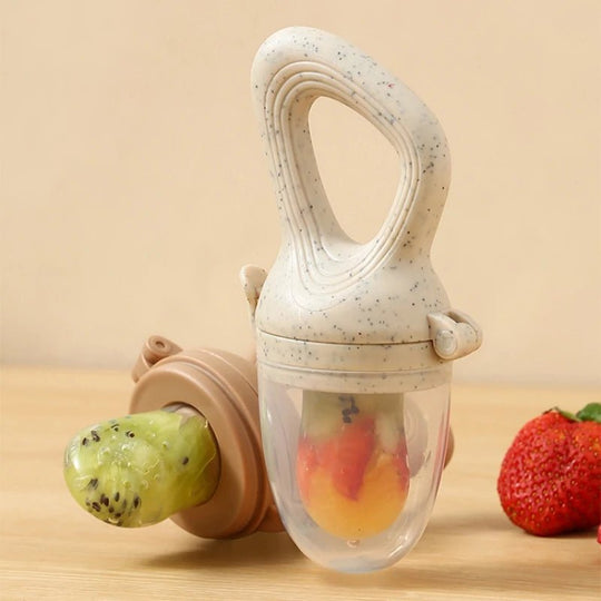 Tétines Mange-Fruits Bébé Silicone avec Couvercle – Tétine d’Alimentation kalinatur™