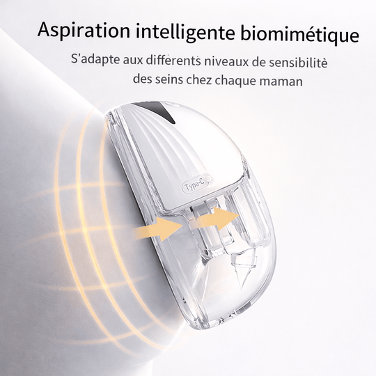 Tire-lait électrique mains libres portable YOUHA Kalinatur