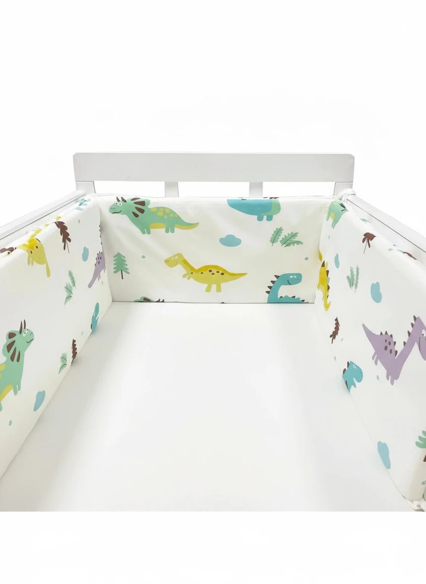 Protector de cuna estampado – Protección suave y lavable para cunas y moisés