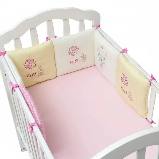 Tour de Lit bébé Sécurisé |Coton Respirant