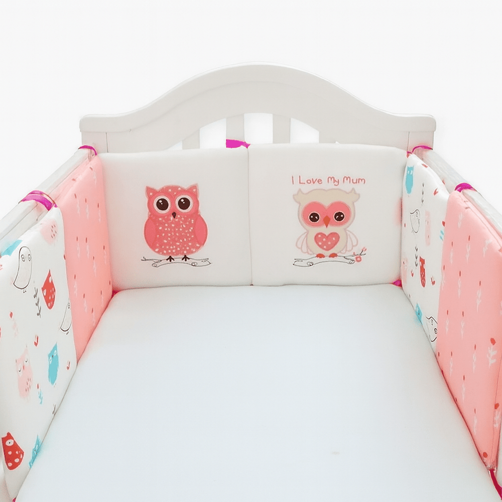 Tour de Lit bébé Sécurisé |Coton Respirant