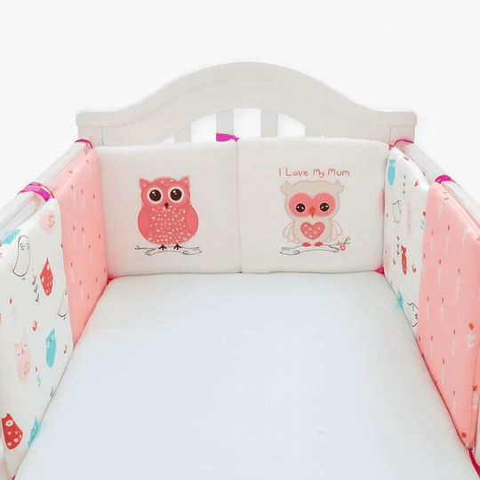 Tour de Lit bébé Sécurisé |Coton Respirant