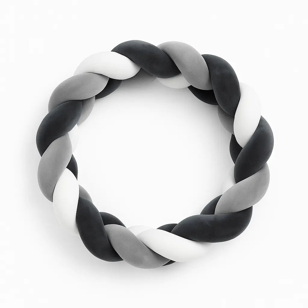 Tresse de lit bébé – Coton doux Kalinatur