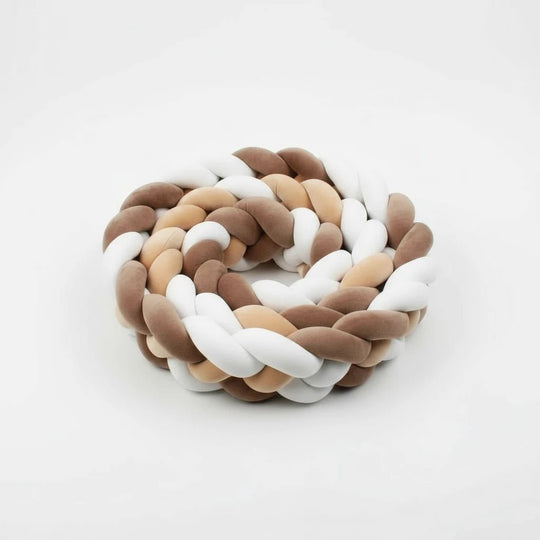 Kalinatur Baby Bed Braid 200 cm – Width 20 to 22 cm | Soft and breathable cotton protective braid