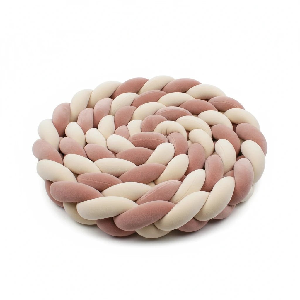 Kalinatur Baby Bed Braid 200 cm – Width 20 to 22 cm | Soft and breathable cotton protective braid