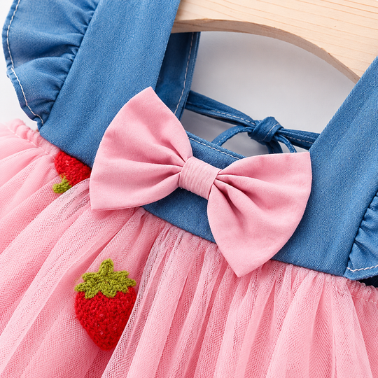 zomm sur rose fraise couleur rose
